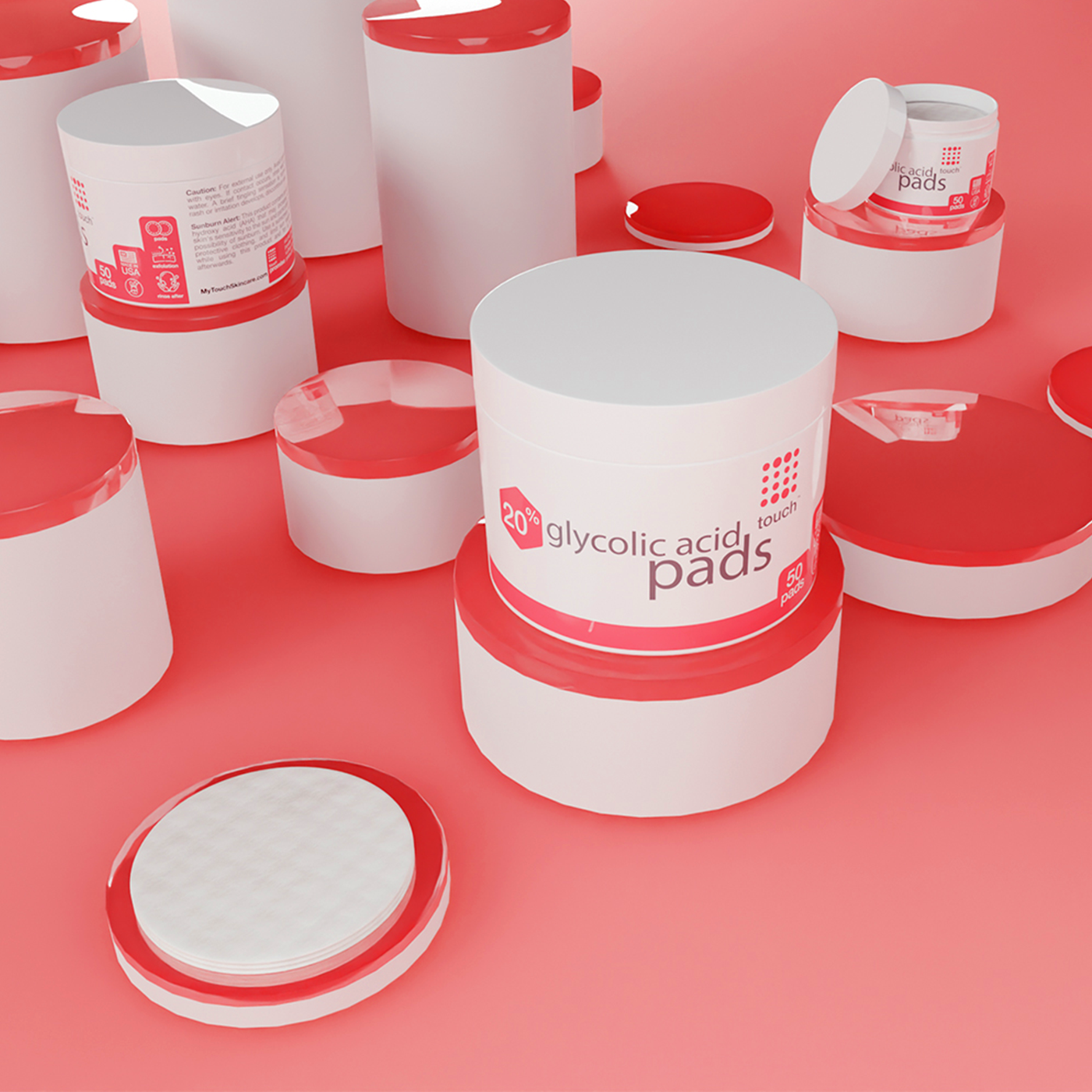 Touch skin care banner