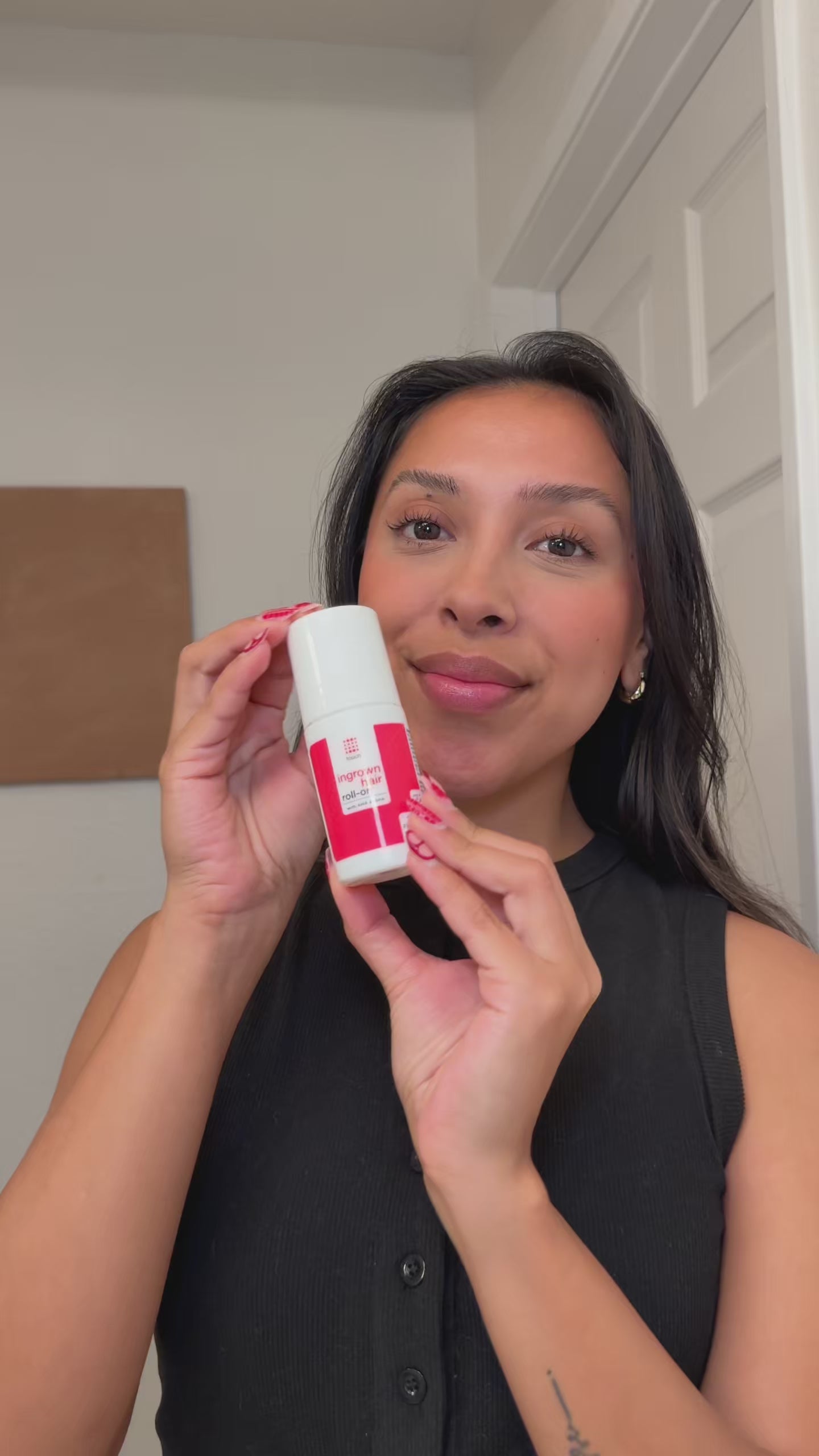 Load and play video in Gallery viewer, Ingrown Hair Roll-on Lotion with AHA and BHA - 2 oz Ingrown Hair Cream for Easy Bumps and Hair Removal