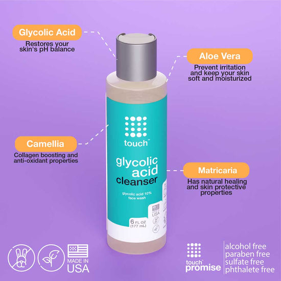 Acne Bundle - Face Wash Cleanser, Acne Treatment Gel, SPF30 Moisturizer