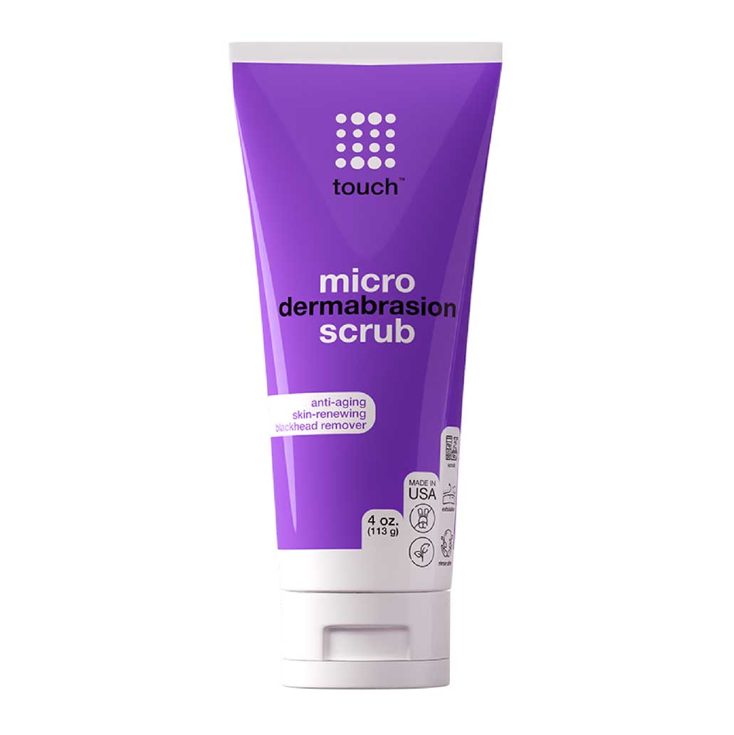 Microdermabrasion Facial Scrub and Face Exfoliator - Luxurious Microdermabrasion Scrub, Now in 4-ounce Size