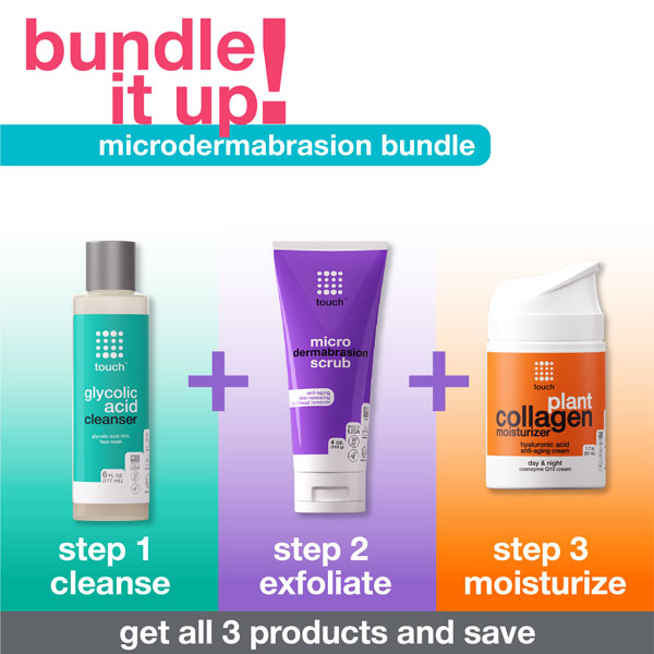 Touch skin care bundle set