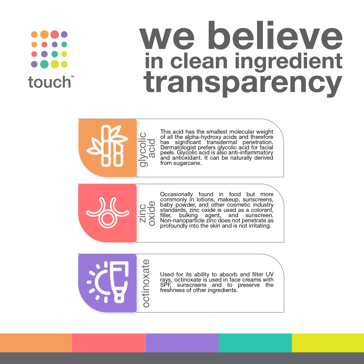 Touch skin care