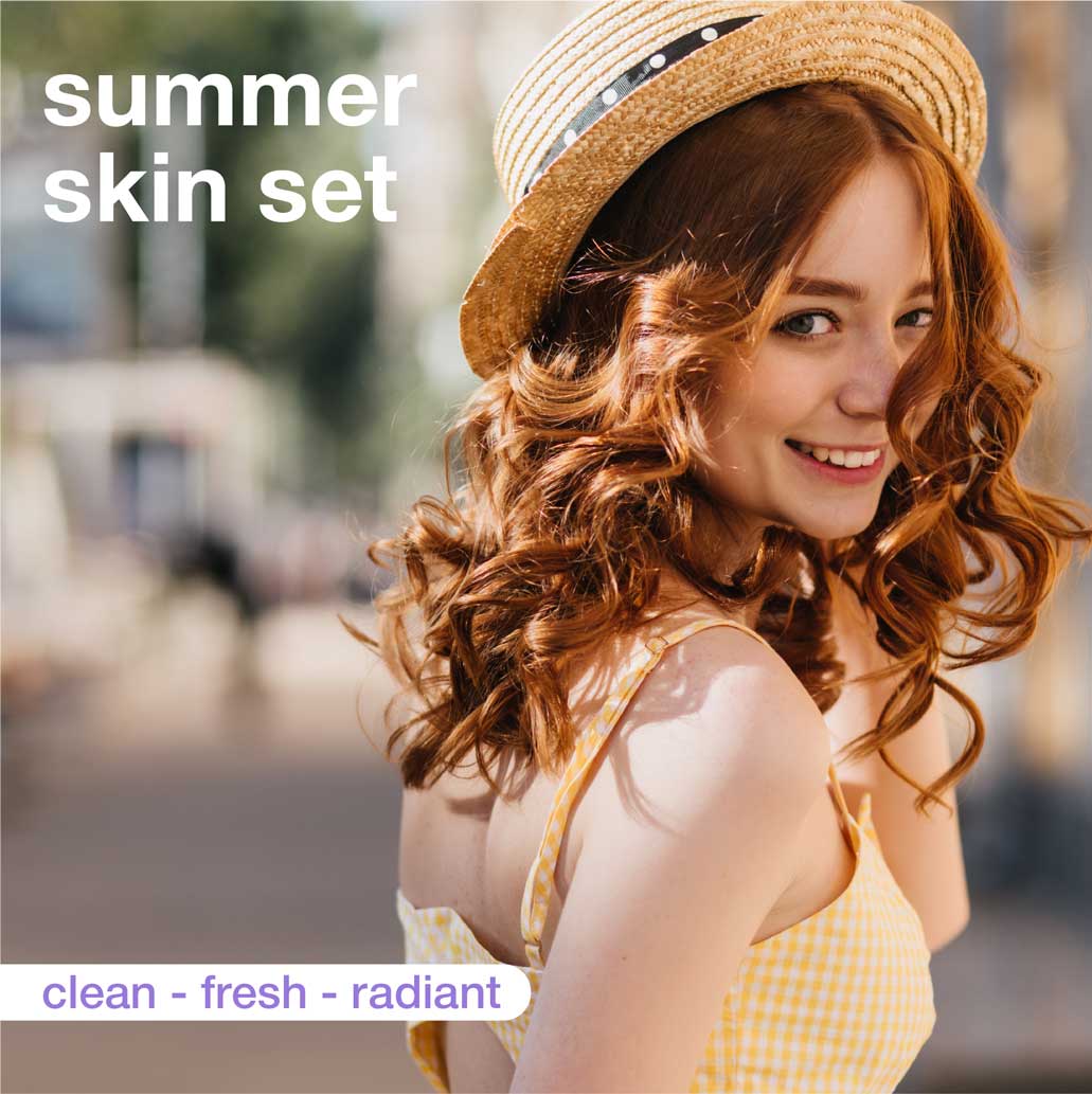 Summer Bundle - Face Wash, Moisturizer, Sunscreen