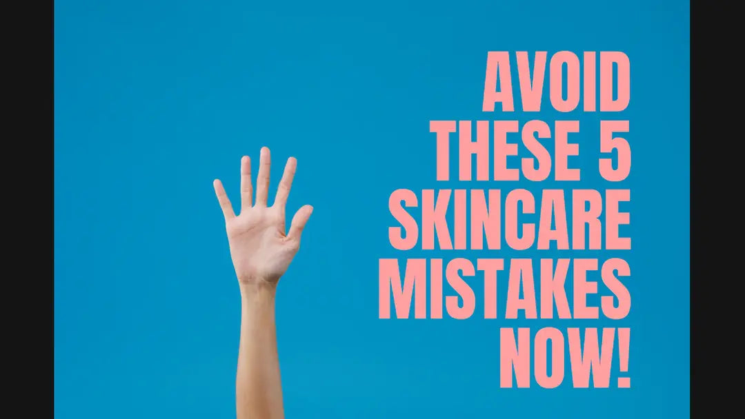 Avoid these 5 skincare mistakes that ruin your skin.