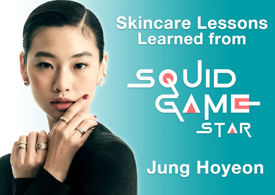 Skincare lessons learned from Squid Game star Jung Hoyeon