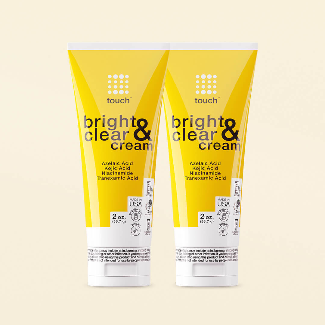 Clear Cream Powder Bright & Clear Cream - Two Pack – Touch Skin Care
