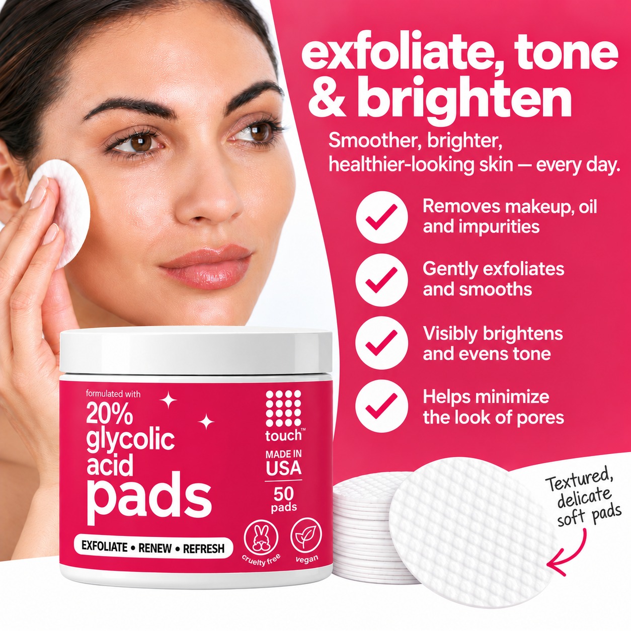 Glycolic Acid Pads