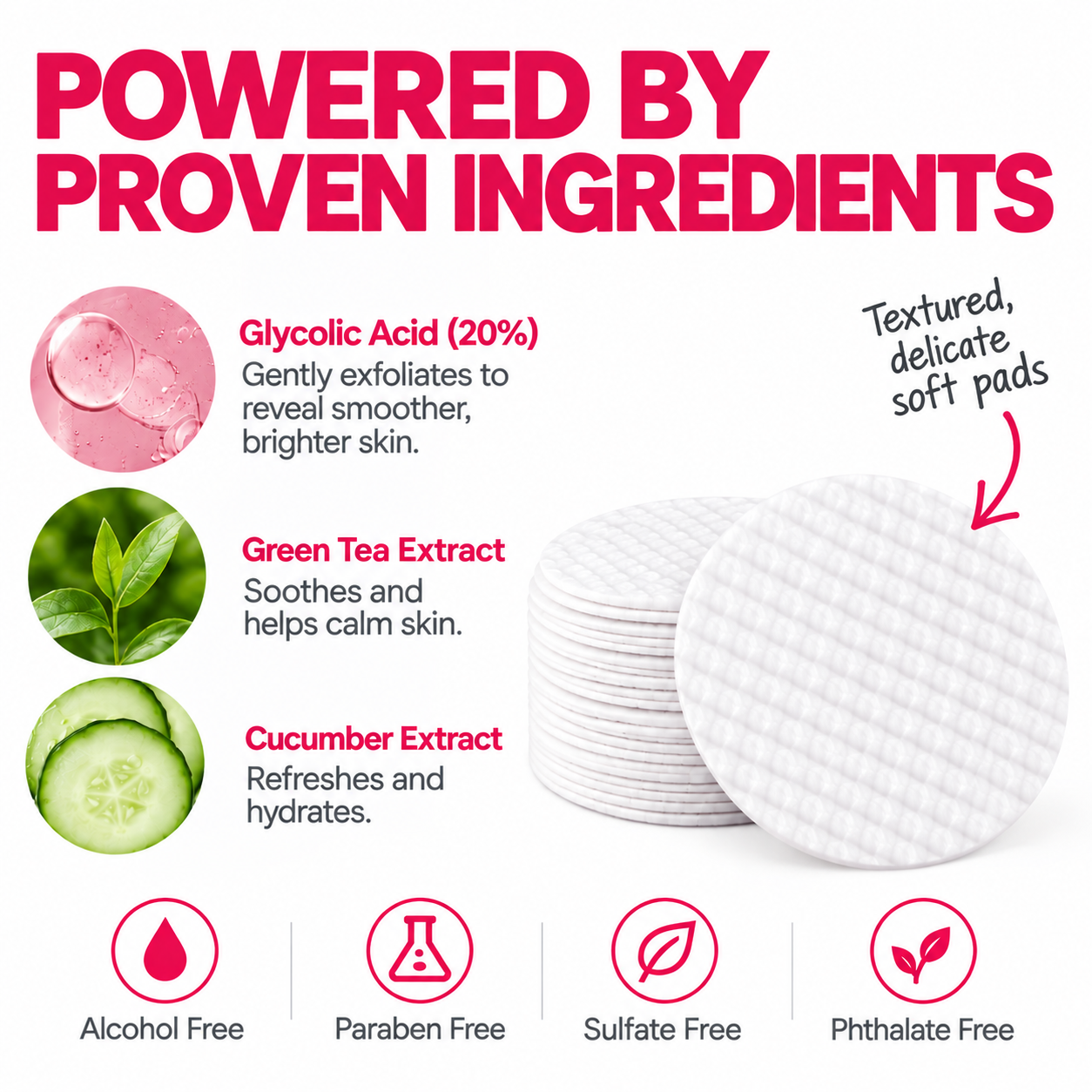 Glycolic Acid Pads
