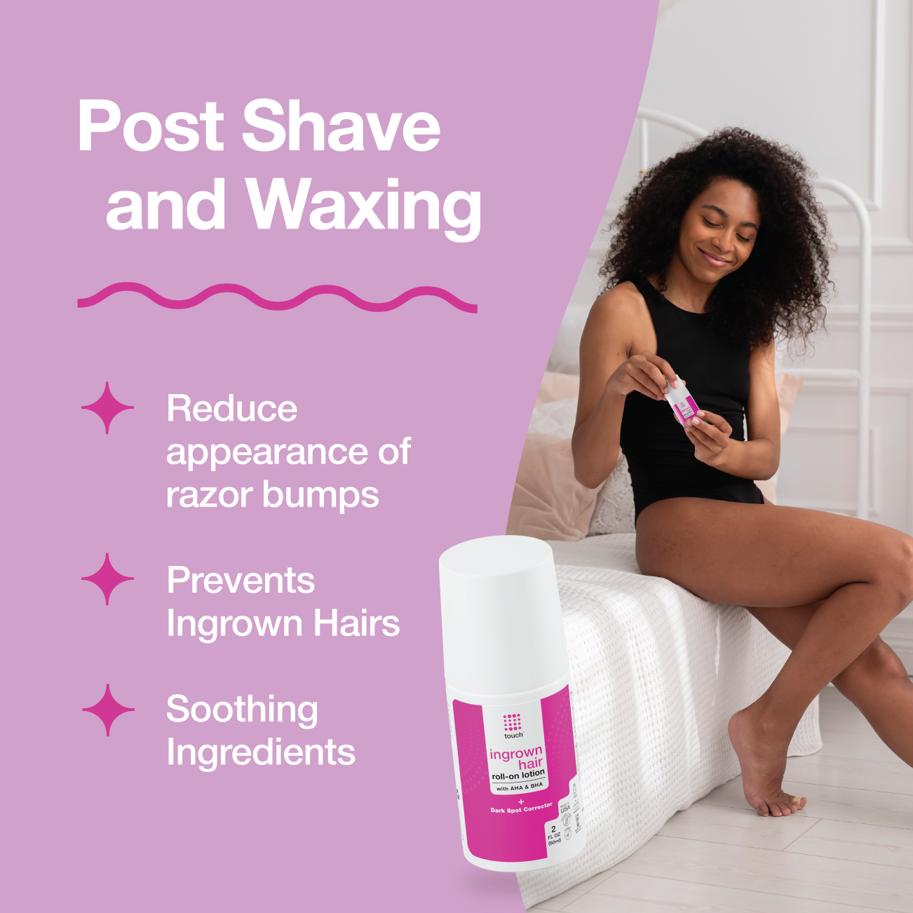 Discover the Best Ingrown Hair Cream Try Our Rollon Lotion Touch