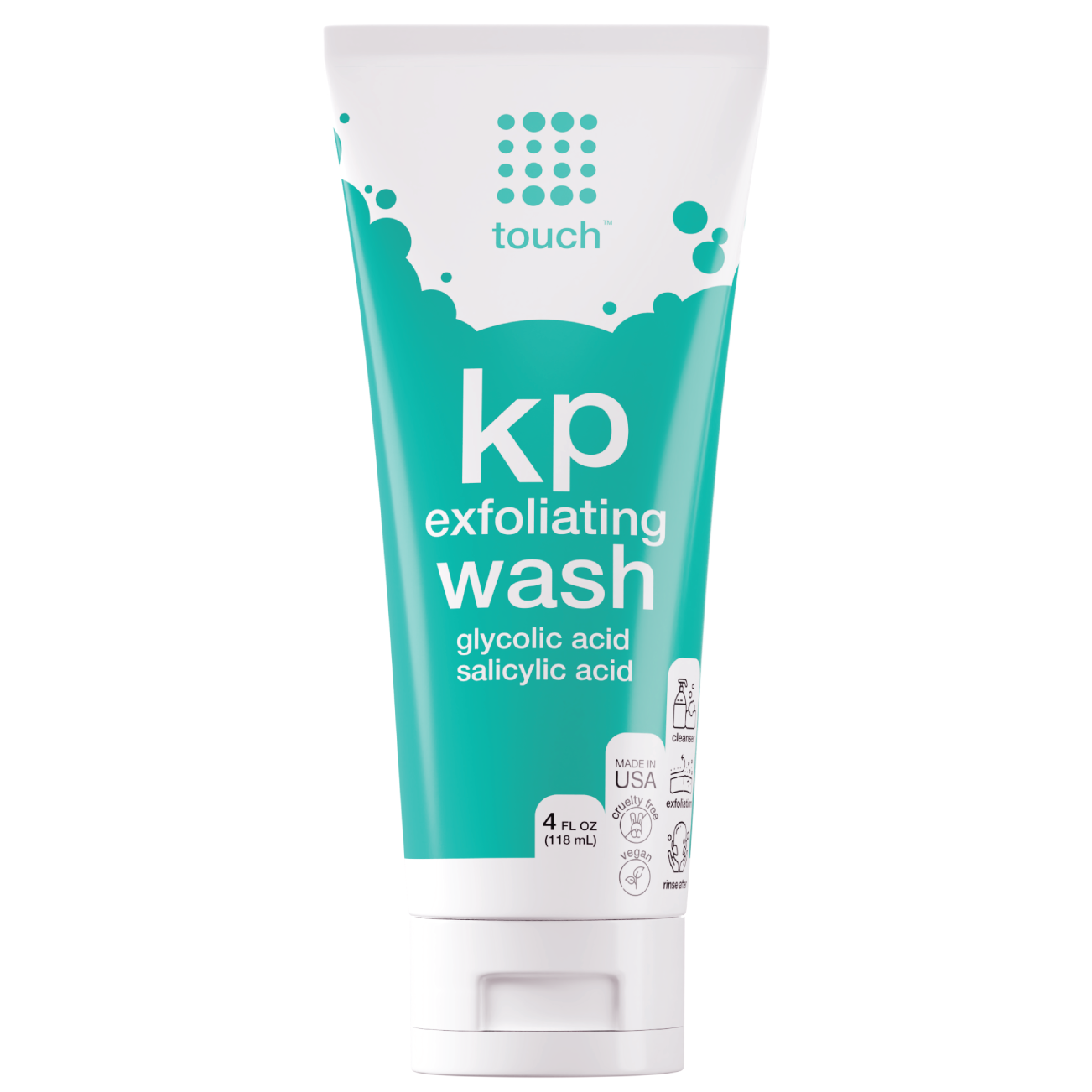 Keratosis Pilaris Exfoliating Body Wash with 15% Glycolic Acid, 2% Salicylic Acid - 4oz