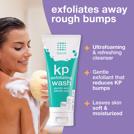 Keratosis Pilaris Exfoliating Body Wash with 15% Glycolic Acid, 2% Salicylic Acid - 4oz