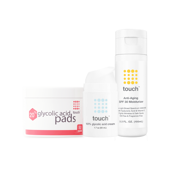 Touch skin care anti aging bundle set
