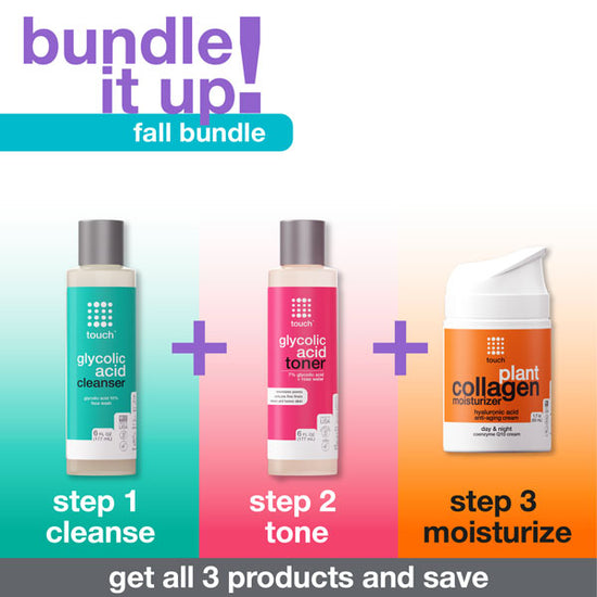 Touch skin care bundle set