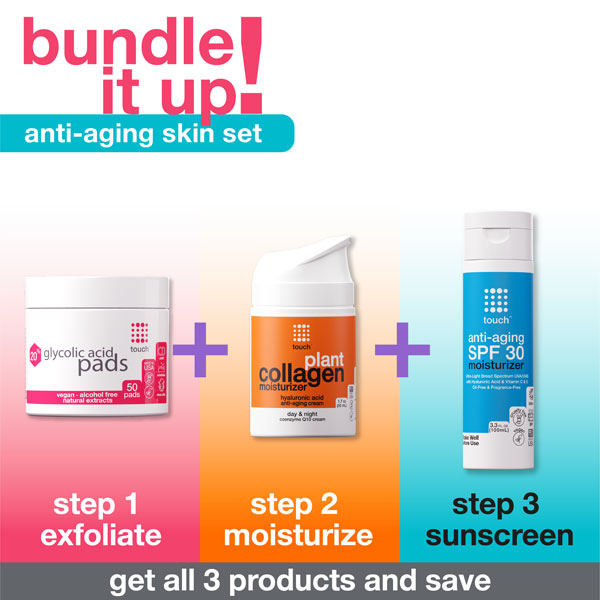 Touch skin care anti aging bundle