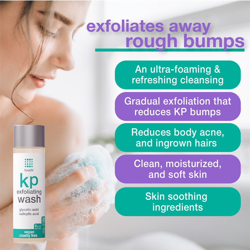 Touch skin care KP exfoliating wash