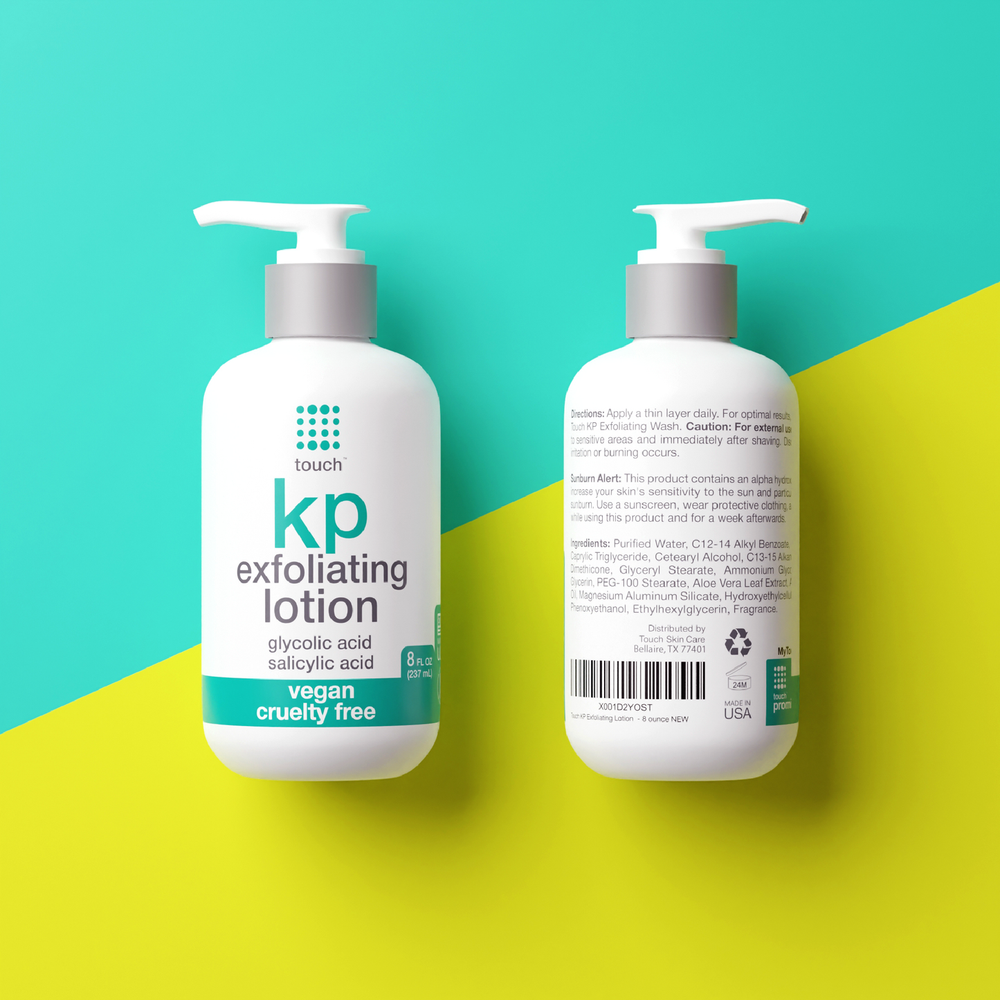 KP Exfoliating Body Lotion - Two Pack
